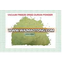 High Quality Vacuum Freeze Dried Durian " Monthong " powder . Made in Thailand